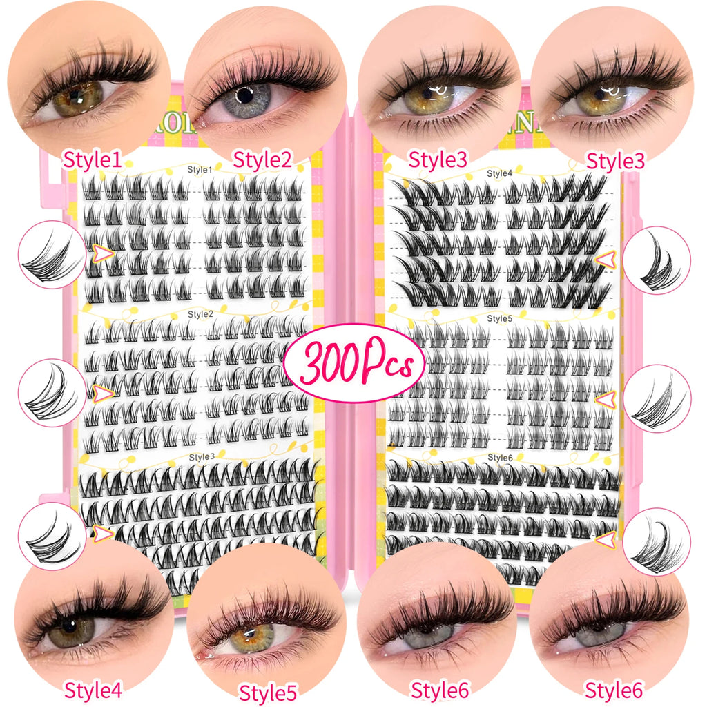 Cluster Lashes Mixed Tray