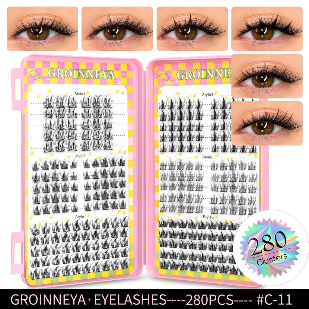 Cluster Lashes Mixed Tray