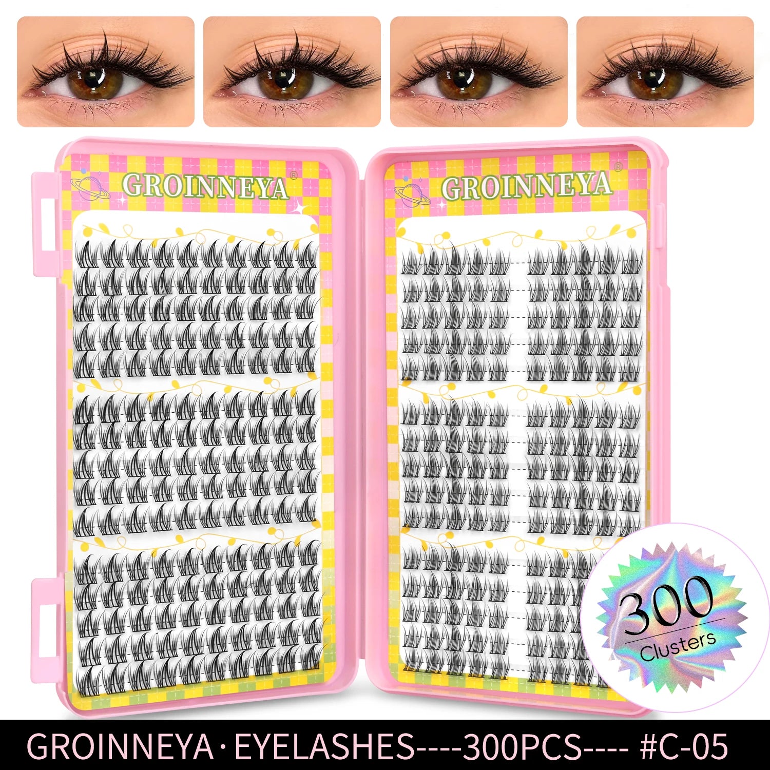 Cluster Lashes Mixed Tray