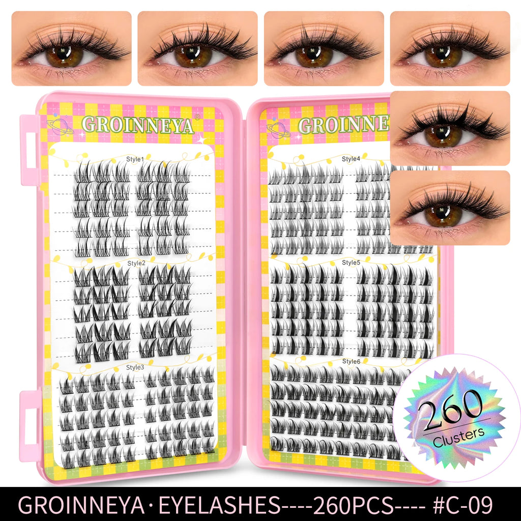 Cluster Lashes Mixed Tray