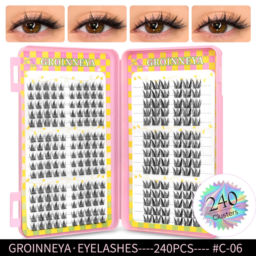 Cluster Lashes Mixed Tray