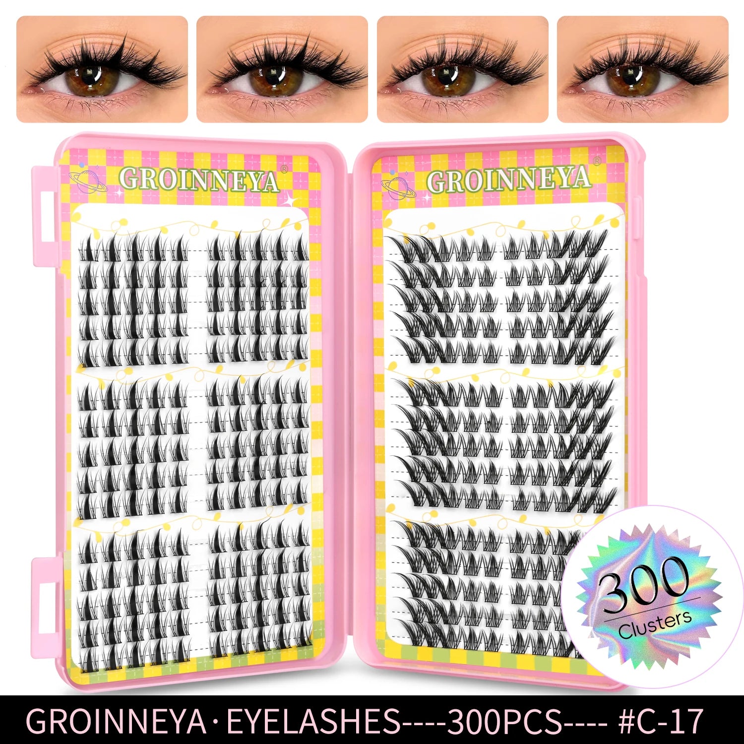 Cluster Lashes Mixed Tray