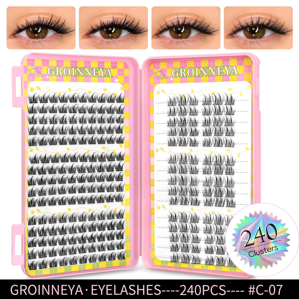 Cluster Lashes Mixed Tray
