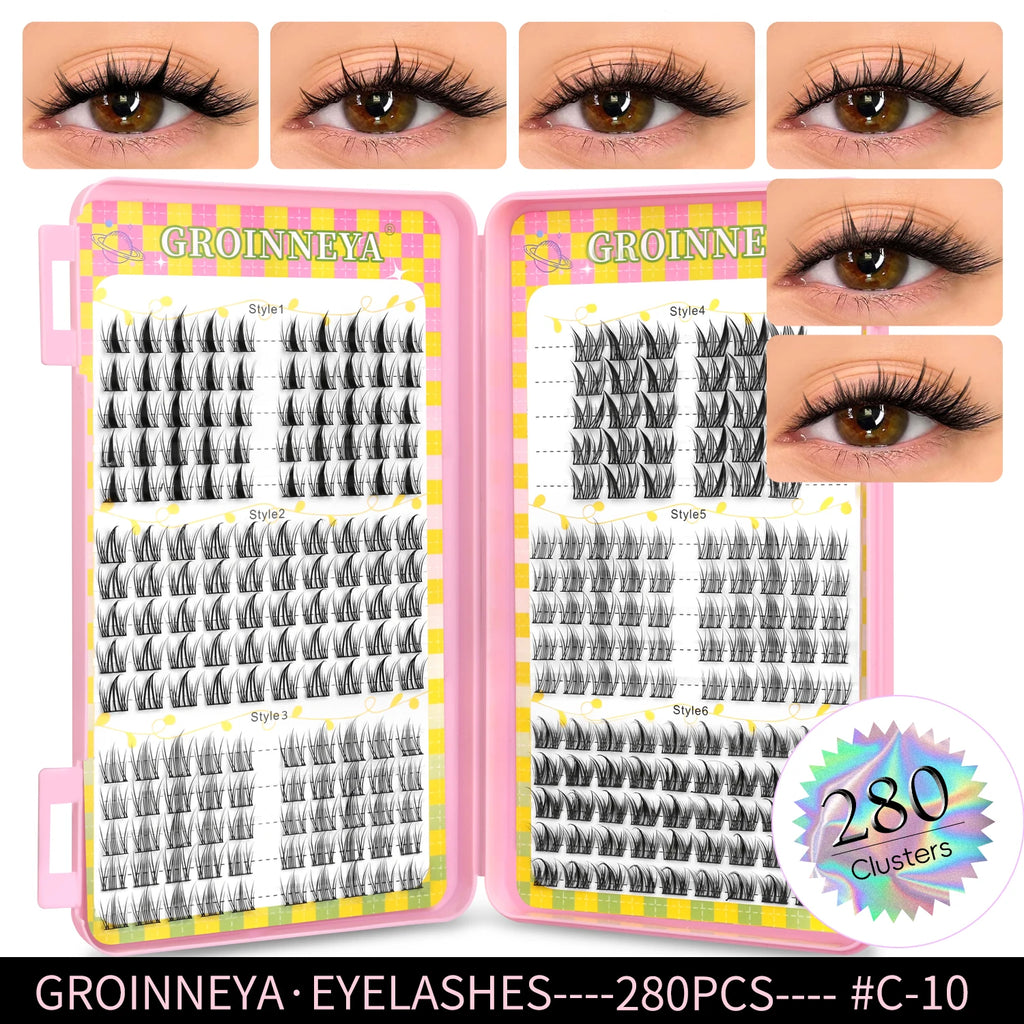 Cluster Lashes Mixed Tray